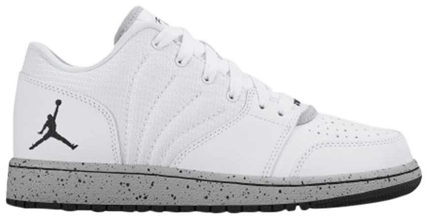 Buy Jordan 1 Flight 4 Low GS 'White Cement' 842485 102 GOAT