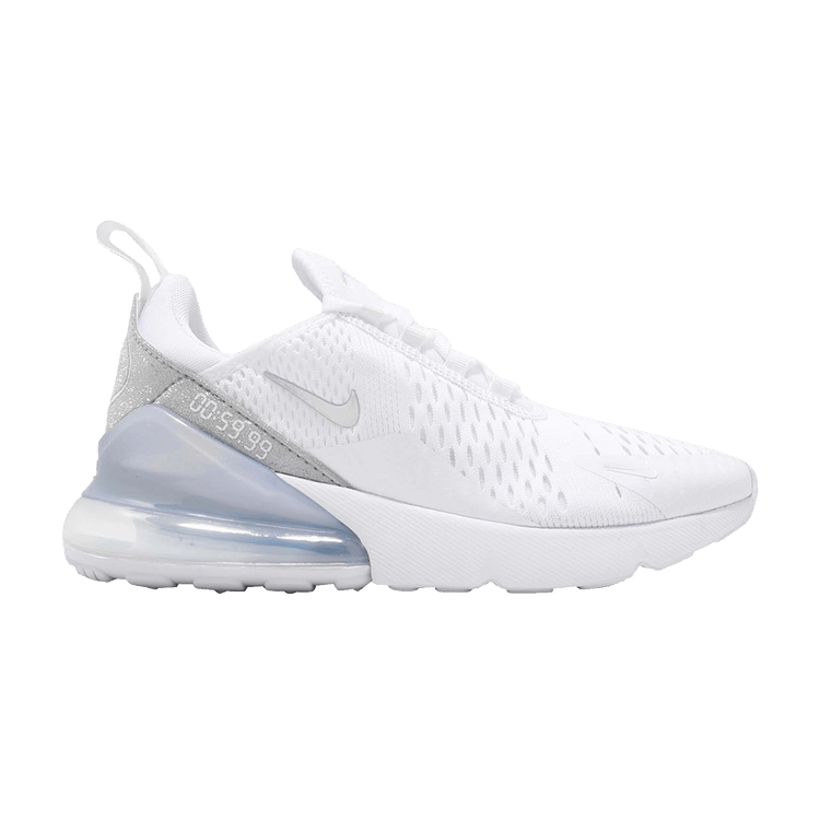 Nike Air Max 270 Metallic Summit White Women s