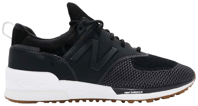 New balance 574 sport all black top