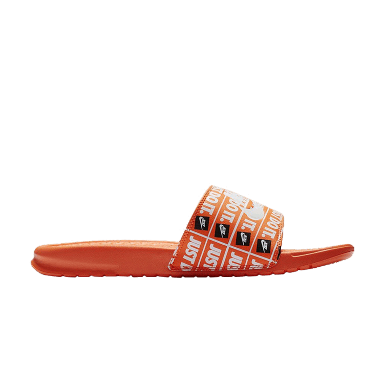 Just do it orange slides on sale