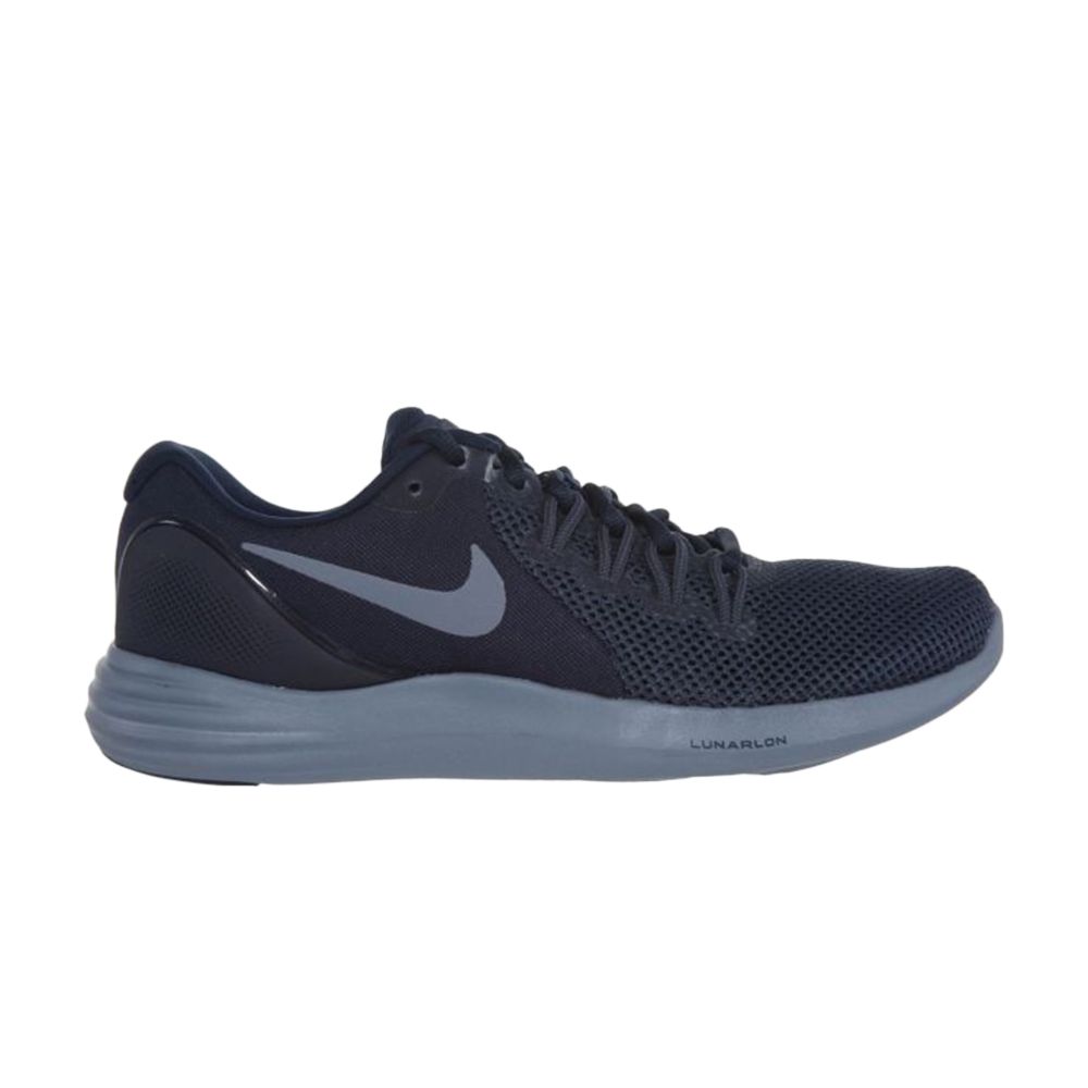 Nike Lunar Apparent 'Obsidian' | Blue | Men's Size 8.5 - 908987-402