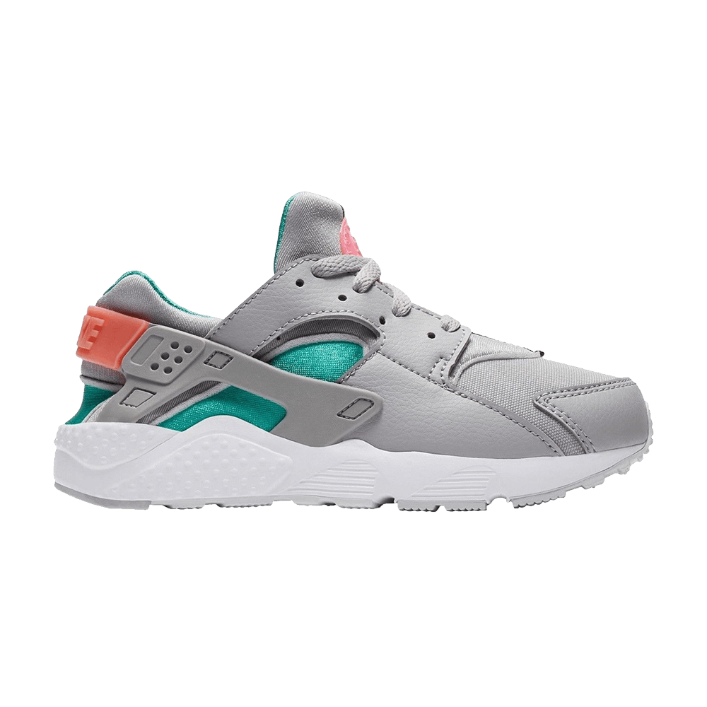 nike huarache wolf grey sunset pulse