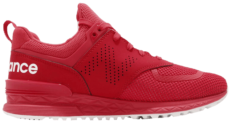 New Balance 574 Red White