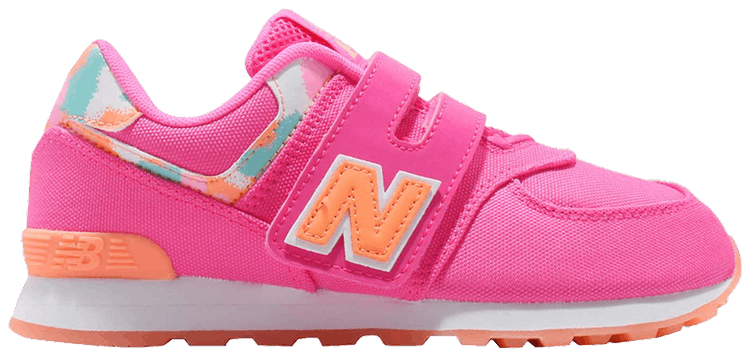 New Balance 574 Kids Pink Orange