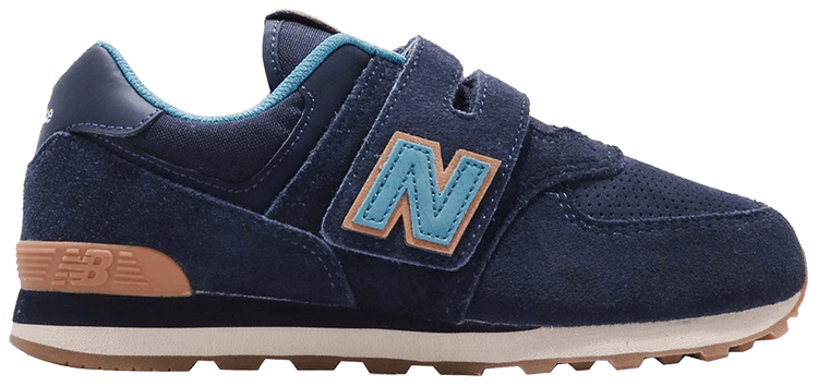 New Balance 574 Kids Blue Brown