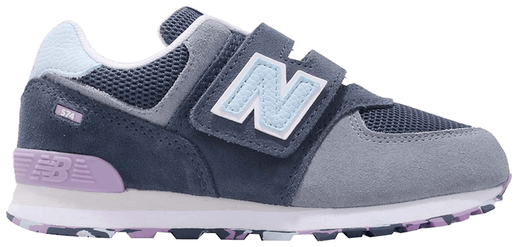 New Balance 574 Kids Grey Blue