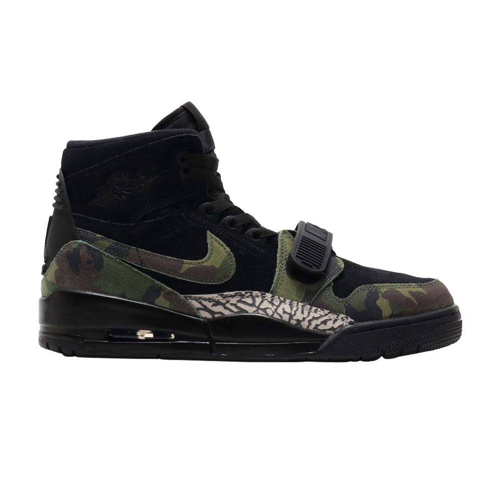 Jordan Legacy 213 'Camo Green' | Black | Men's Size 12