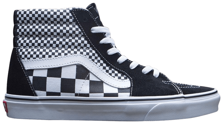 Mixed checkerboard vans high top new arrivals