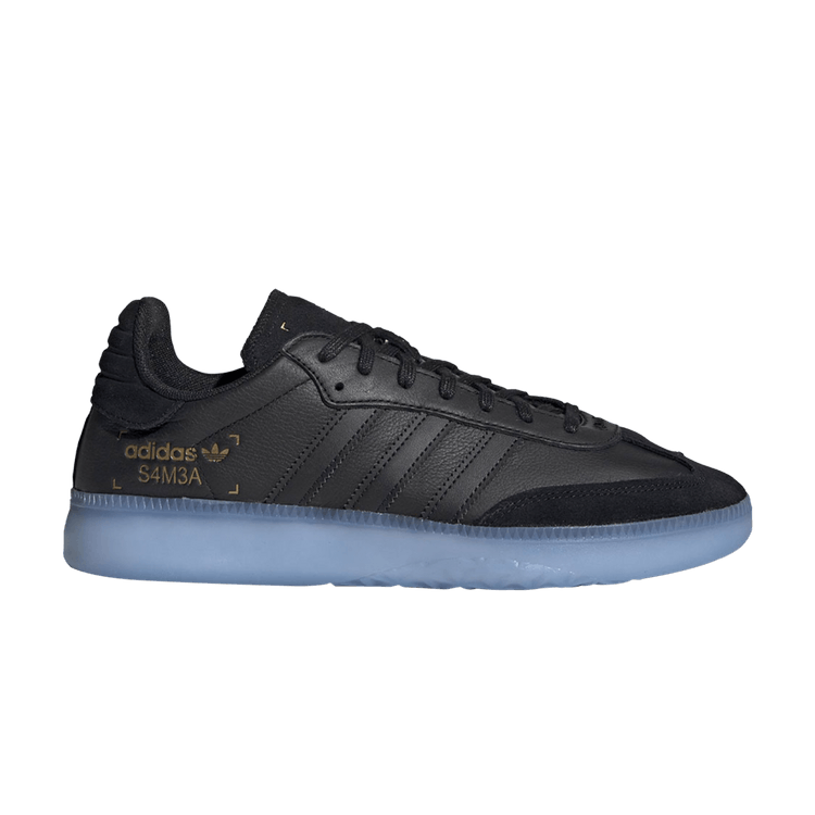 Adidas originals samba rm black sale