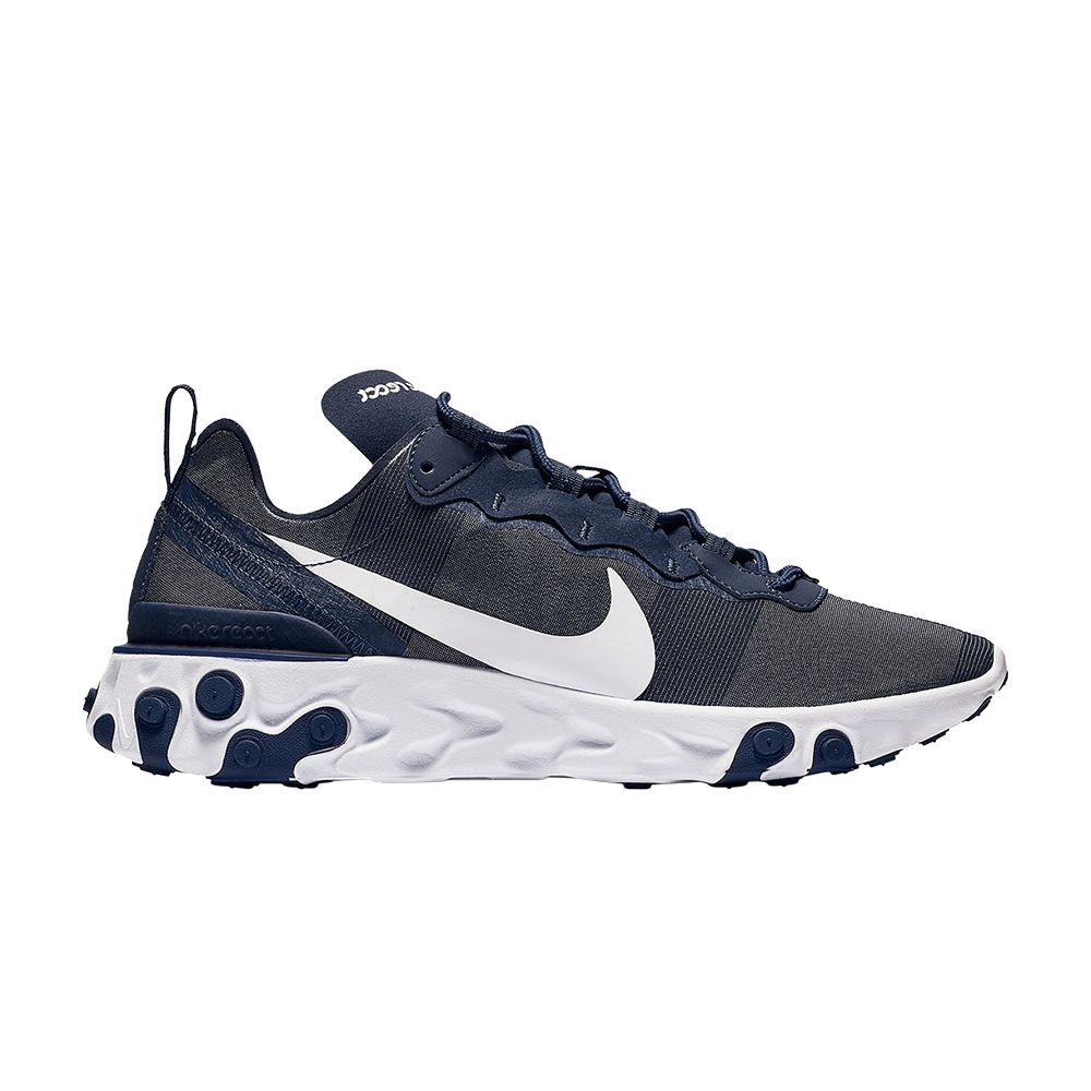 Nike React Element 55 'Midnight Navy' | Blue | Men's Size 11.5 - BQ6166-401