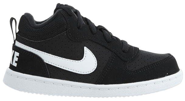 Nike Court Borough Mid TD Black White
