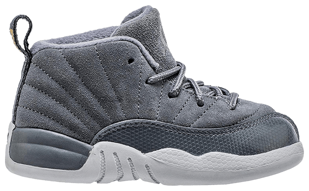 Jordans 12 gray top