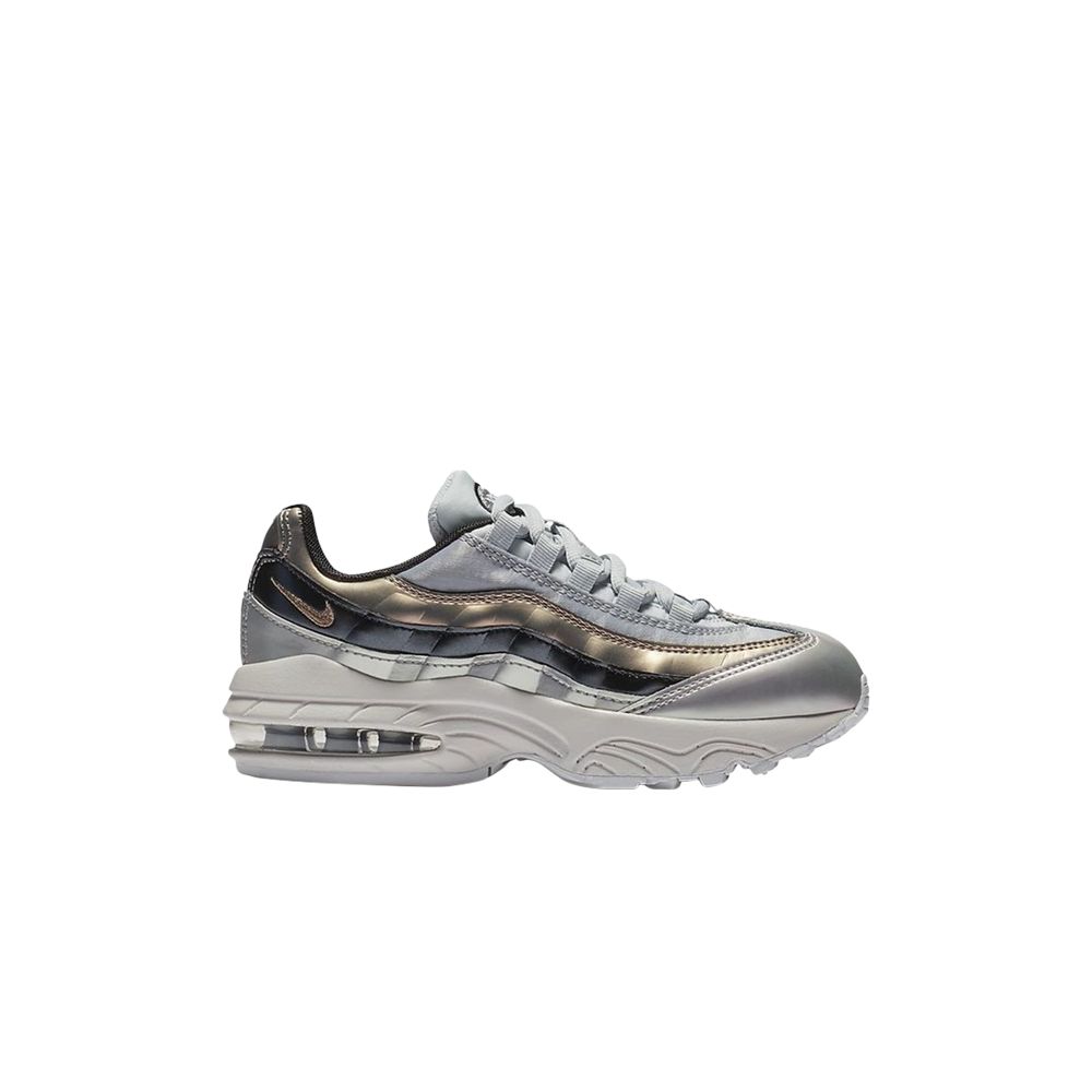 Nike Air Max 95 SE PS 'Metallic Platinum' | Silver | Kid's Size 12