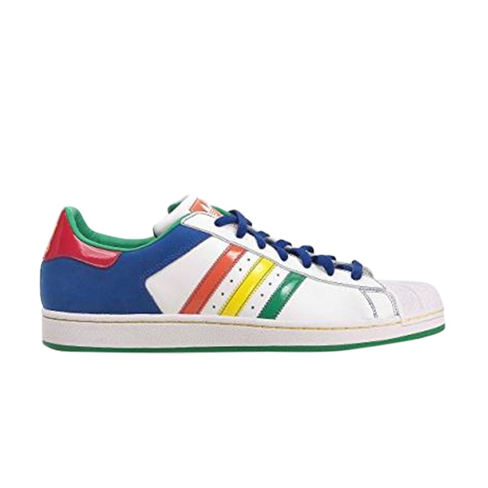 adidas Superstar 2 CB 'Multicolor' | White | Men's Size 12 - 045888