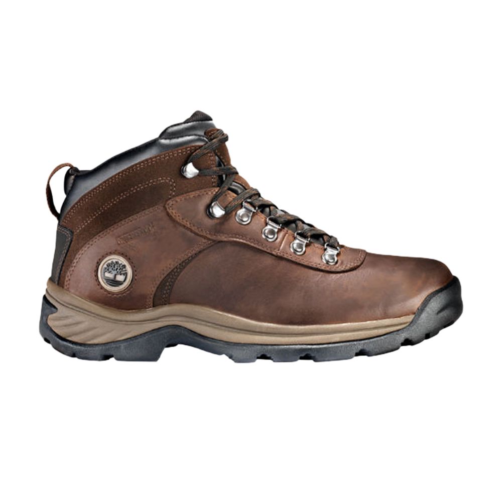 Pre-owned Timberland Flume Mid Waterproof Boot 'dark Brown'