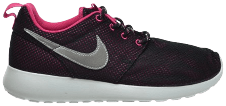 Nike roshe pink and black on sale