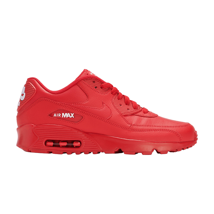 Nike air max 90 red boys hotsell