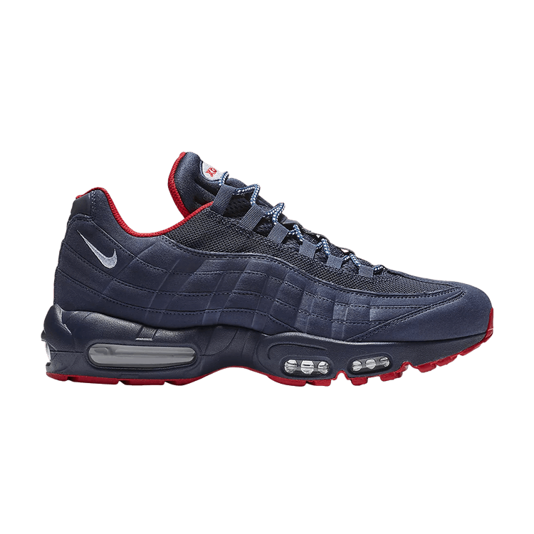 Buy Air Max 95 Premium Navy Red BV1255 400 GOAT