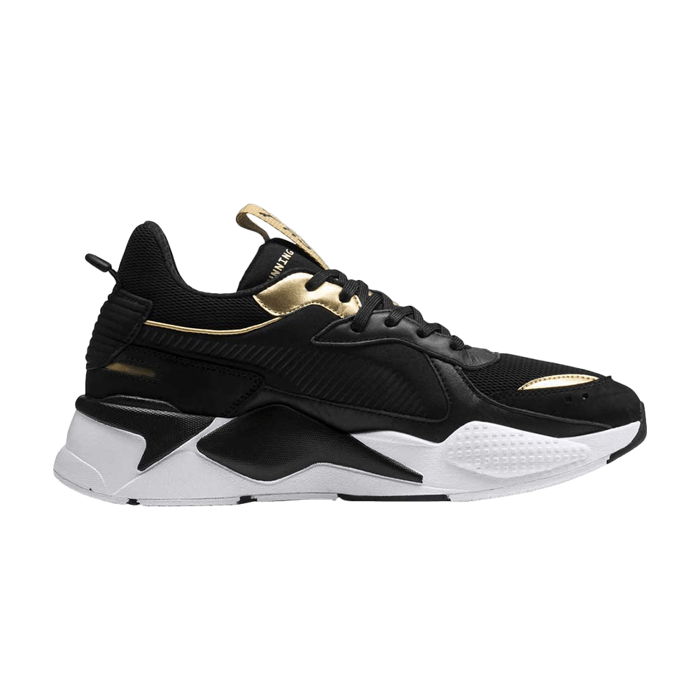 puma rsx black and gold