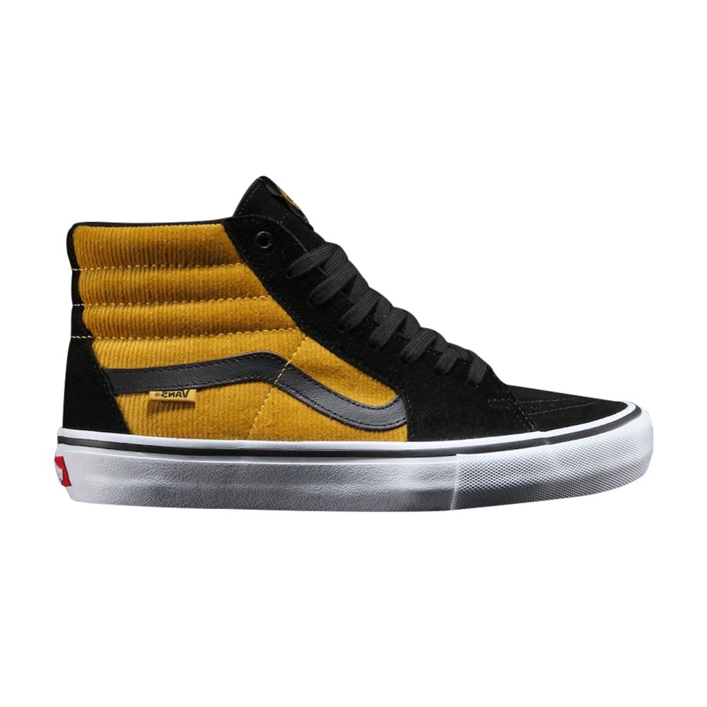 Pre-owned Vans Sk8-hi Pro 'corduroy Pack' In Yellow
