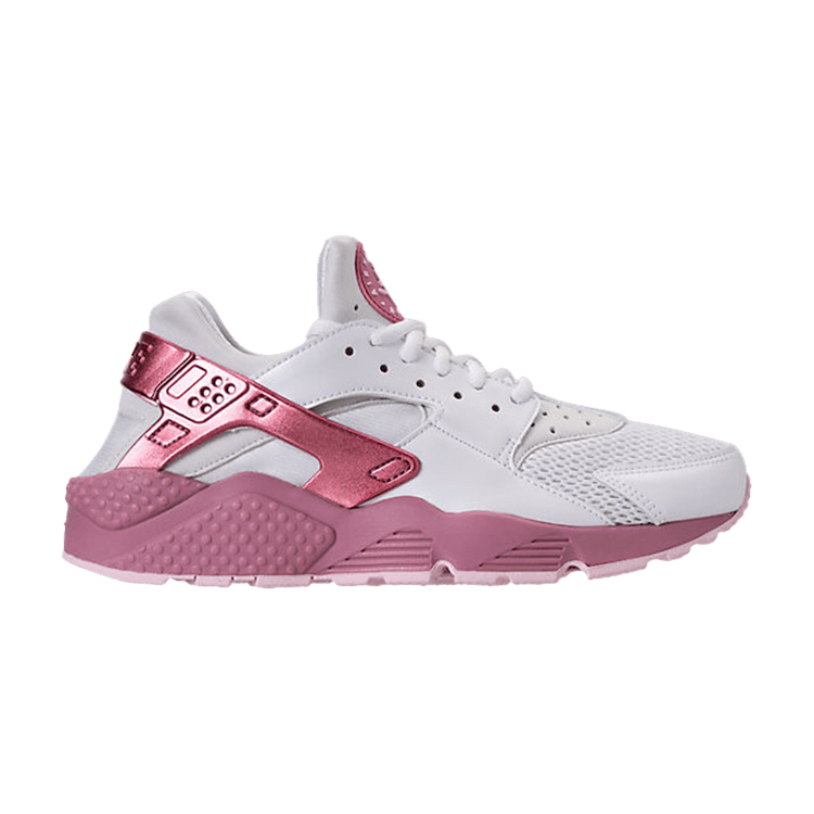Huaraches nike pink and white outlet