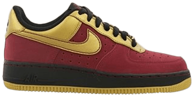 air force red and gold