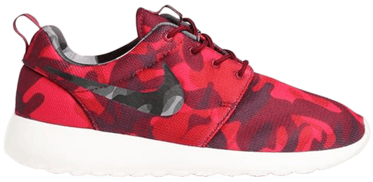 Nike Wmns Roshe One Print Deep Garnet