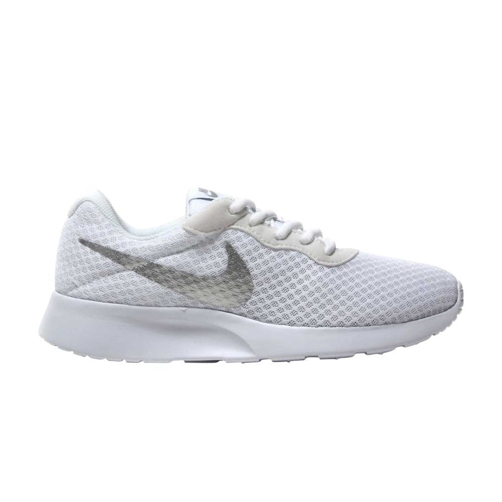 Nike Wmns Tanjun 'White Metallic Silver' | Women's Size 6 - 812655-101