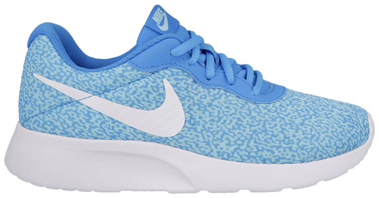 Nike Wmns Tanjun Print Blue Glow
