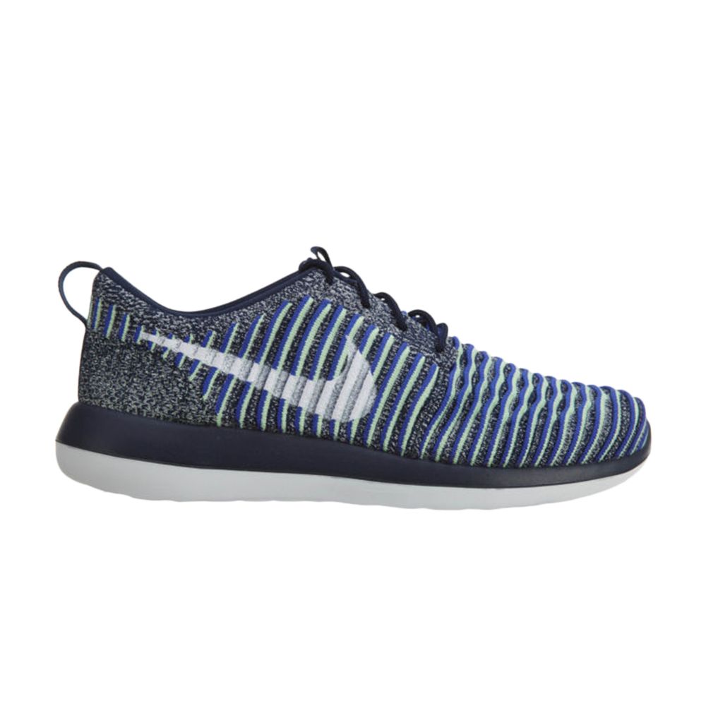 Nike Wmns Roshe Two Flyknit 'College Navy' | Blue | Women's Size 6.5 - 844929-401