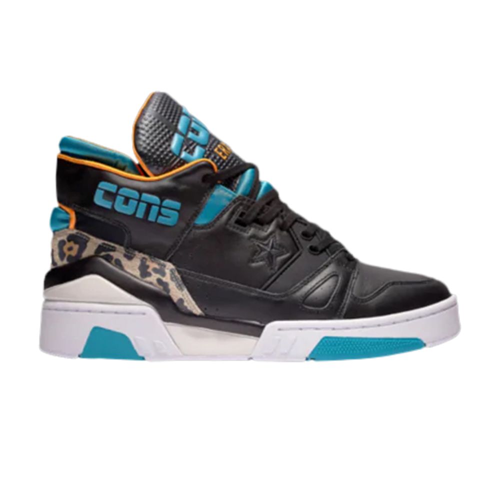 Pre-owned Converse Just Don X Erx-260 Mid Gs 'animal - Black Teal' | Kid's Size 4