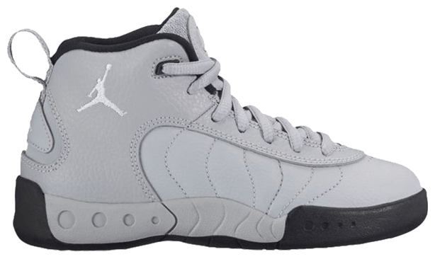 Jordan jumpman pro white black wolf grey hot sale