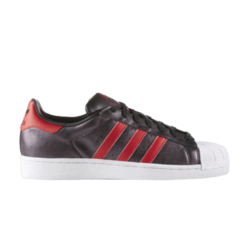 superstar black red