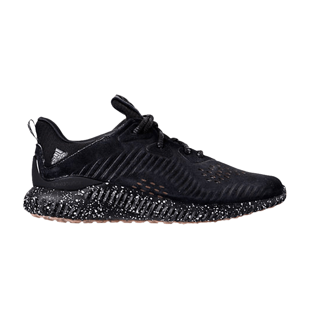 Alphabounce Leather 'Core Black' | GOAT