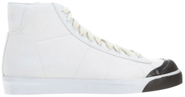 Buy Blazer Mid AB CNVS White Black 452210 100 GOAT