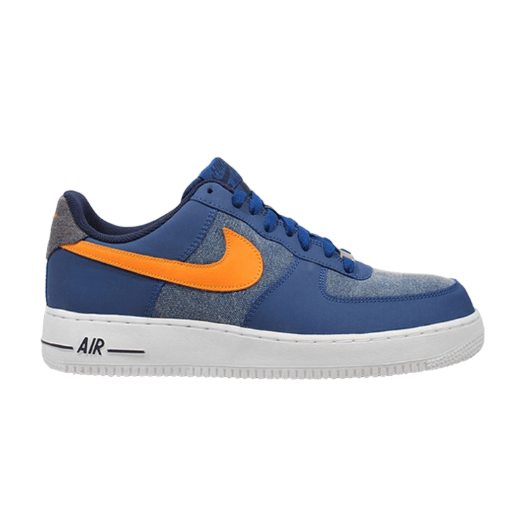 Air Force 1 Storm Blue/White-Vivid Orange