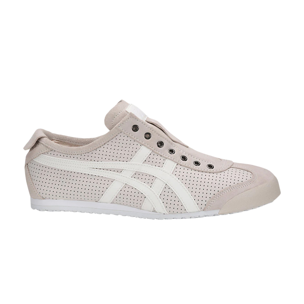 Pre-owned Onitsuka Tiger Mexico 66 Slip-on 'white Perforated'