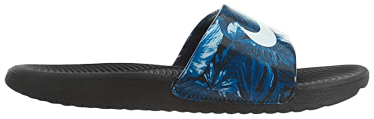 Nike Kawa Slide Print GS Black White