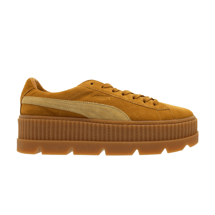 Buy Fenty x Cleated Creeper Suede Golden Brown 366267 02 GOAT CA