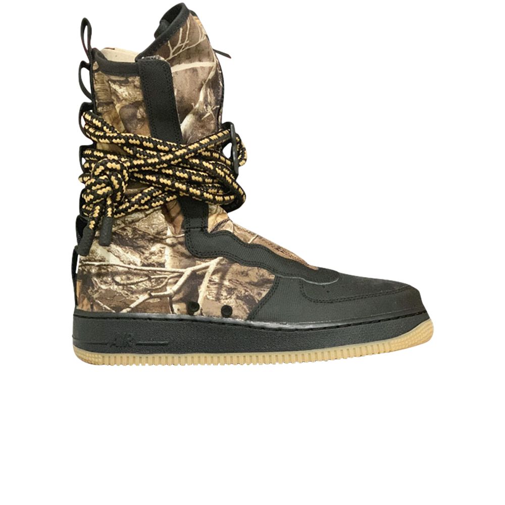 Nike Realtree x SF Air Force1 Hi 'Black Camo' | Men's Size 8.5