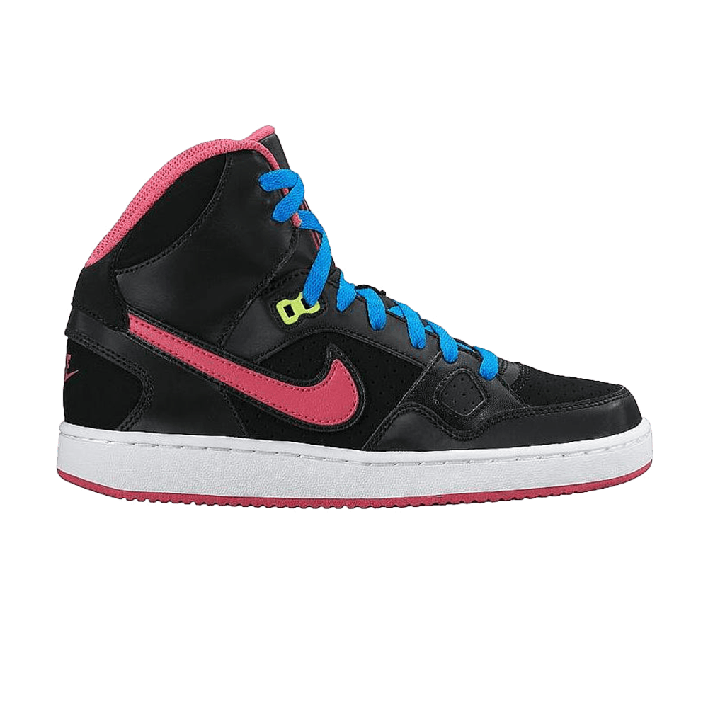 nike son of force mid red black