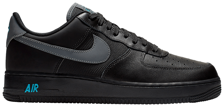 Nike air force 1 low blue and black best sale