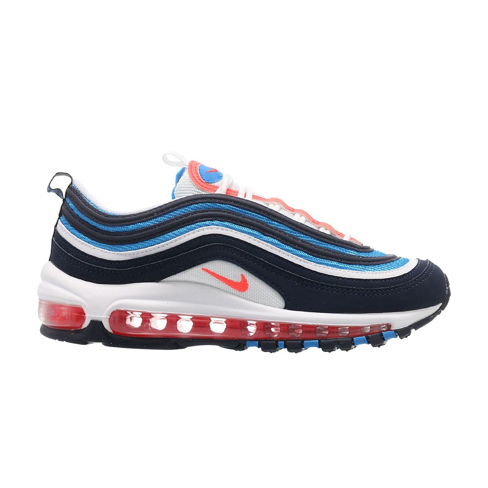 Pre-owned Nike Air Max 97 Gs 'okc Thunder' Blue Kid's Size