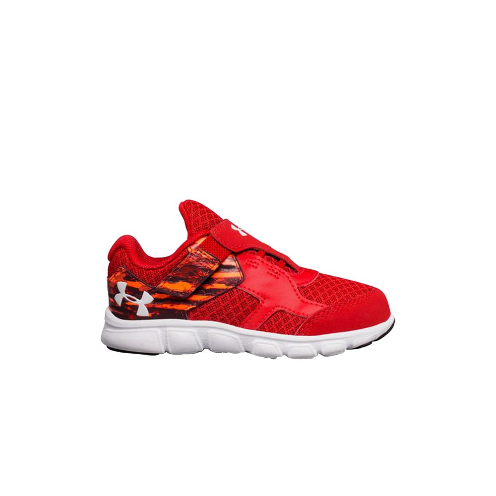 Pre-owned Under Armour Thrill Td 'red' | Infant Size 6