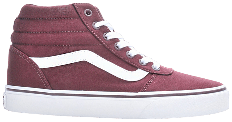 Vans Ward Hi Canvas Burgundy