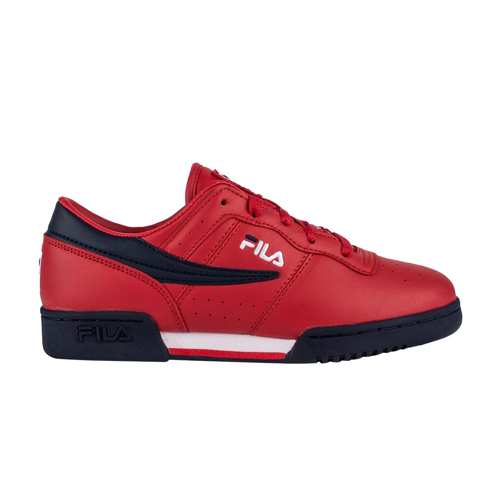 Pre-owned Fila Original Fitness Ps 'red Navy White' | Kid's Size 3.5