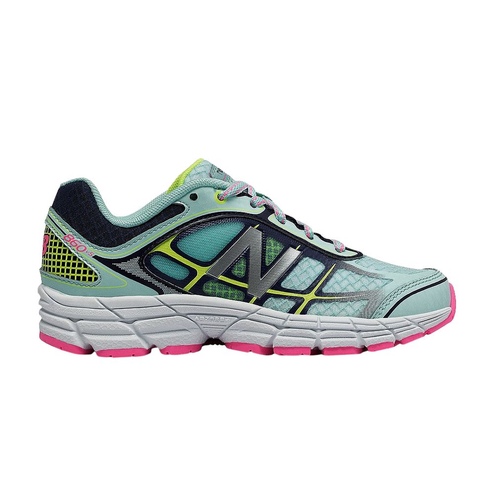 New Balance 860v5 Wide Kids 'Blue Pink' | Kid's Size 7