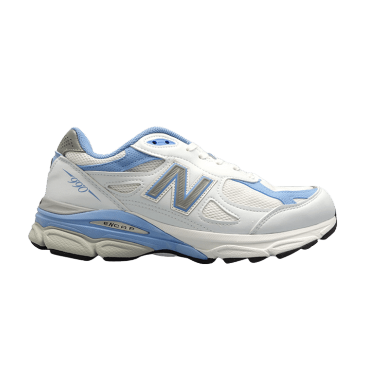 Size 11.5 Wmns 990v3 Made In USA White Baby Blue