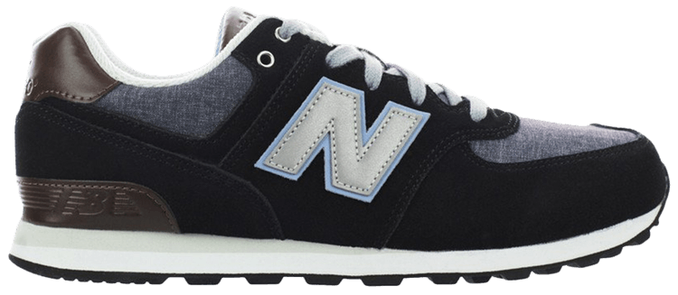 New Balance 574 Kids Black Grey
