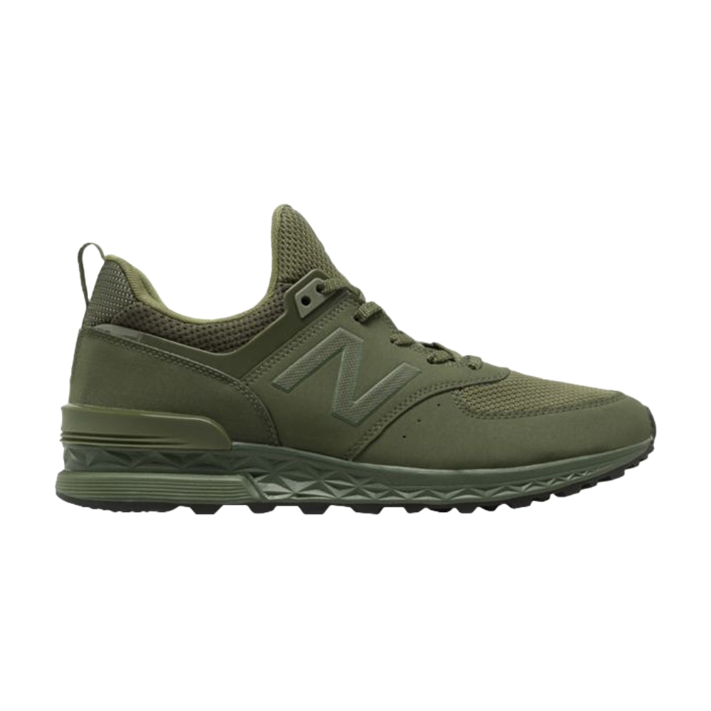 Pre-owned New Balance 574 'army Olive' In Green